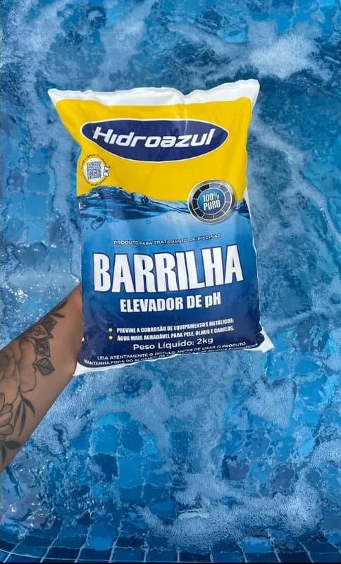 Barrilha Elevador de pH Hidroazul - Imagem 1