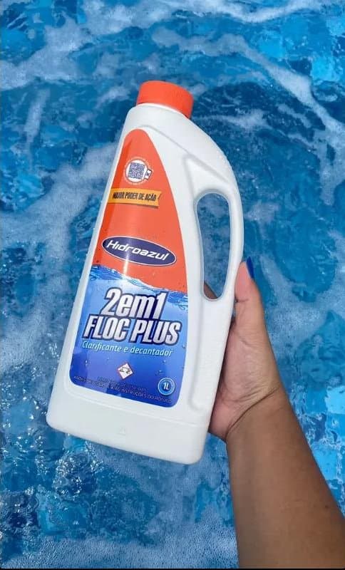 2 em 1 Floc Plus Hidroazul - Imagem 1